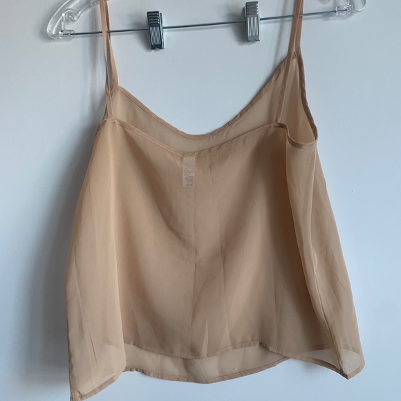 American Apparel chiffon shirt xs - Picture 3 of 4